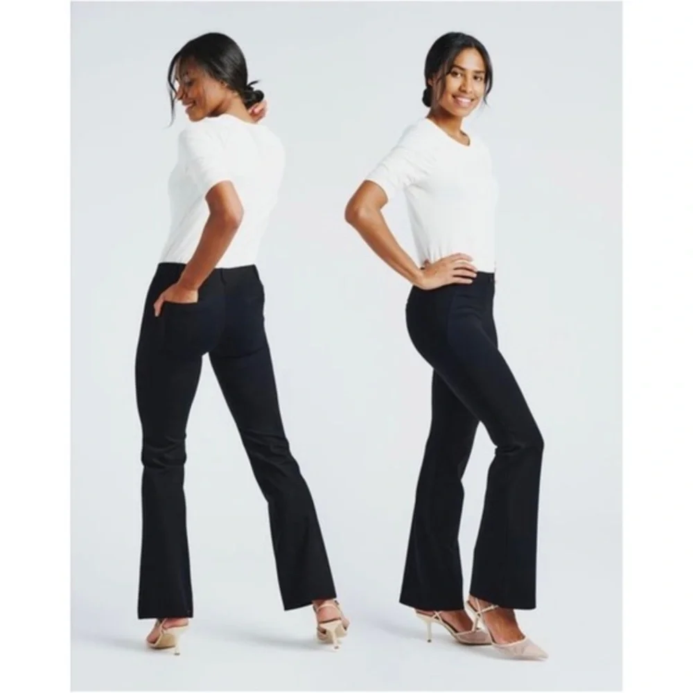 Betabrand plus size petite Dress Pant Yoga Pants 2XLP